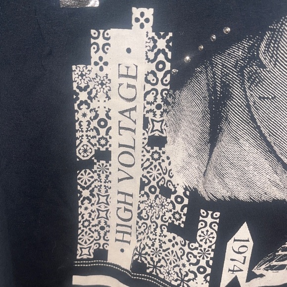 Zara Vintage Men’s San Remo Private Black Graphic T-Shirt NWOT - Picture 5 of 10